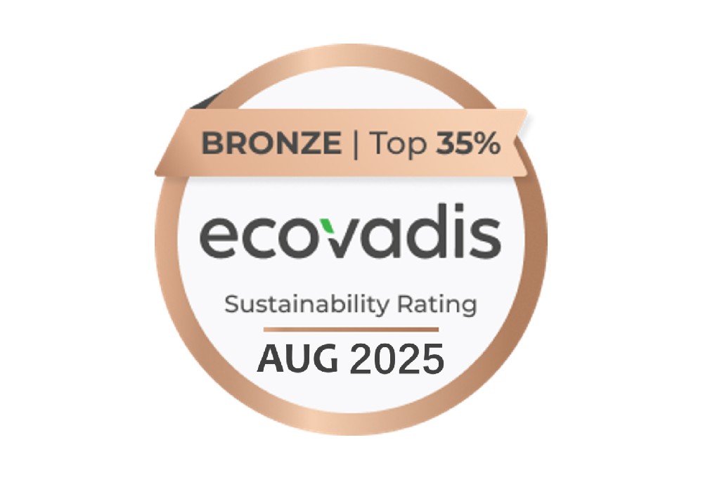 喜报：南宫ng体育有限公司荣膺EcoVadis铜牌认证
